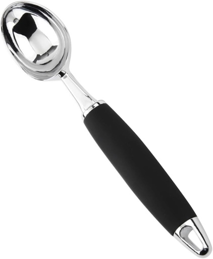 [BRSREYYQAEPAY23O] 1pc Cream Scoop Spoon Zinc Alloy Dessert Spoon for Home Restaurant Cafe and Bar Lightweight and Easy to Carry for Ice Cream and Desserts