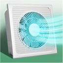 Ventilation Fan 30×30cm Integrated Ceiling Ventilation Fan Square Silent Exhaust Fan with Large Grille Louver Panel and DC Motor, Household High Speed Ventilation Fan ven(with Remote Control