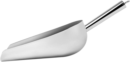 [BRSREEL7CV5AA2A4] KICHOUSE Stainless Steel Multi Purpose Food Shovel with Straight Handle Heavy Duty Ice Cube and Candy Scoop for Nuts Beans and Flour Metal Scraper for Kitchen Use