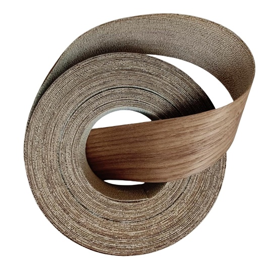 [BRSROGQLCIMWGGT6] Black Walnut Wood Veneer Edge Banding 2 inchx50ft,Preglued Iron-On with Self Hot Melt Adhesive Edgebanding Strip, Plywood Flexible Wood Roll for Shelves MDF Cabinet Repair