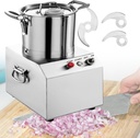 Home Food Processor Removable Material Cylinder 370 W, 4.3 qt Professional Vegetable Chopper for Meat Peppers Carrots Garlic Mushrooms(220V)