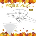 Maple Syrup Making Kit 1PCS Maple Syrup Filter Cone with 1 PCS Filter Spoon and 3 PCS Cone Filters Maple Syrup Cone Filter Holder