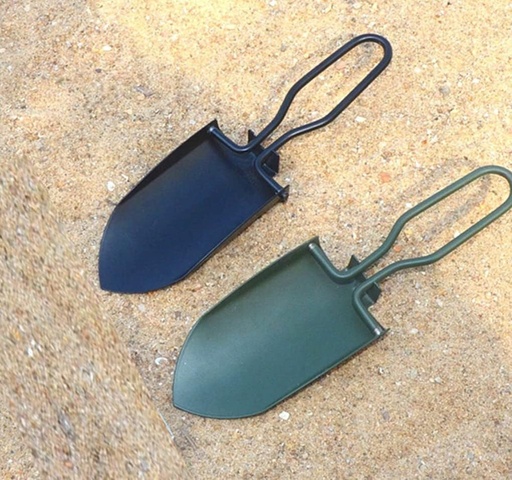 [BRSW2GI7AV5WGC37] Toasis Garden Trowel Mini Outdoor Foldable Hand Shovel (Black & Olive-2pcs)