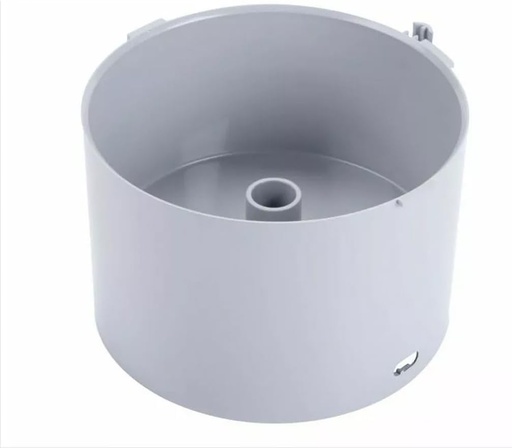 [BRSREZT6DEARGFI2] Replacement Fits Robot Coupe 102702 R100 R101 Food Processor Bowl - 2.5 Quart Gray Work Bowl for Commercial Food Processors