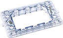 BTicino S503SA/1F Plate Holder, Transparent
