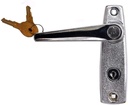 Garage Door Part Exterior Side Lock L-Handle w/Keys