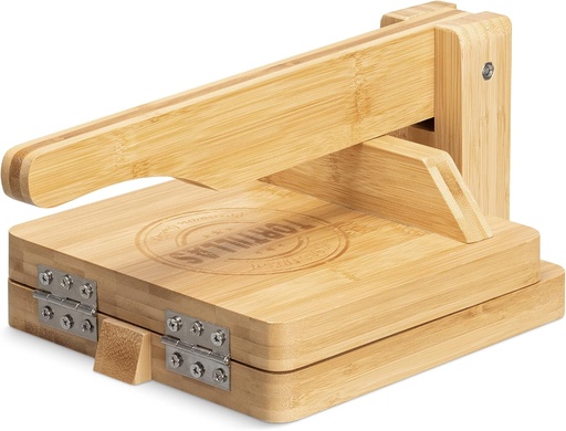 [BRSW2ZQRDJ5RYHQY] Navaris Wooden Tortilla Press - Wood Pataconera Tortilla Quesadilla Maker Flour Dough Press for Quesadillas Tortillas Indian Roti Tostones Patacones