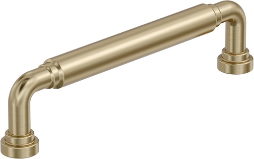 [BRSREZYYAAJQ4CI2] Amerock Coble 5-1/16 inch (128mm) Center-to-Center Golden Champagne Cabinet Pull, BP37663BBZ