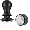 53mm Coffee Tamper & Distributor Set 53mm, Espresso Tamper Set with Spring Loaded and Base, Coffee Machine Accessories 54mm Calibrated Tampers for Breville Portafilter with Coffee Cleaning Brush