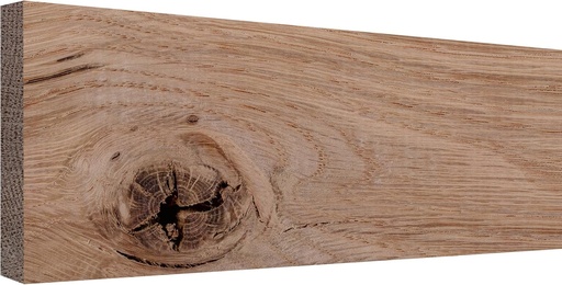 [BRSRAGIFCQBROHY6] 0.5 in. D x 1.5 in. W x 48 in. L Unfinished Rustic White Oak Wood Board