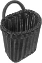 Garneck Rattan Hanging Basket Wall Storage Woven Basket for Kitchen Wall Decor