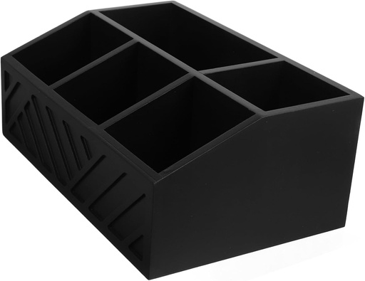 [BRSREZ3RA57BEDQ4] Mobestech Wooden Tea Storage Organizer Cup Shelf Sugar Packet Holder for Coffee Bar