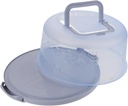 Amosfun Portable Cake Carrier with Handle Cake Box for and Storage of Muffins and Desserts for Home Baking and Events
