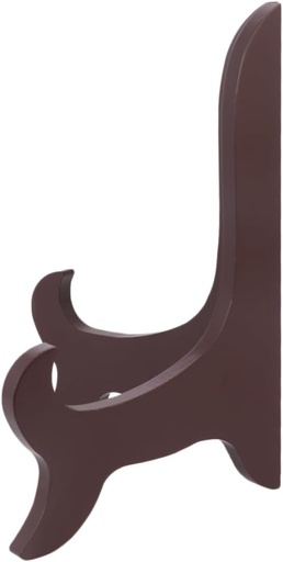 [BRSREYAQOQPBYHQ6] Wooden Plate Display Stand 7 Inch Tea Cake Rack Easel Holder for Decorative Plates Desktop Display for Home Shop or Events