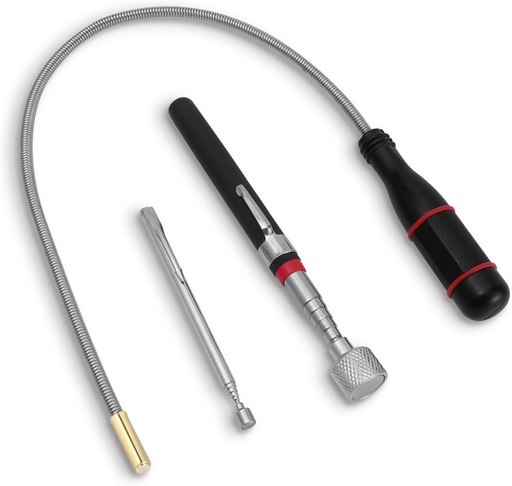 [BRSRAHYNBECQI2T2] 3 Pack Magnetic Pickup Tool- Extendable Magnet, Telescopic Magnetic Pick-up Tool, Bendable Flexible Magnetic Pickup Tool