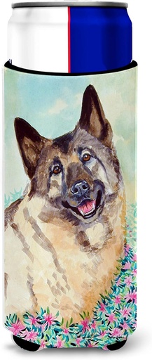 [BRSWIGIQAUPBOFDY] Norwegian Elkhound Ultra Beverage Insulators for slim cans