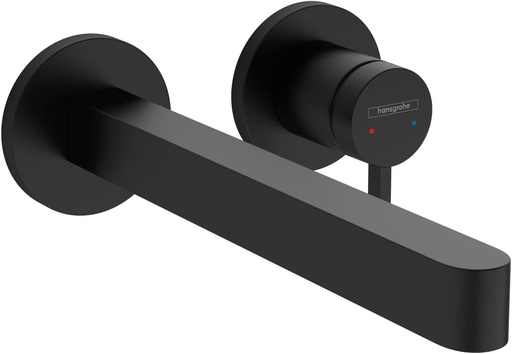 [BRSW2AILDMNGEDYV] hansgrohe Finoris Modern 1-Handle 2-Hole 0-inch Tall Wall Mounted Bathroom Faucet in Matte Black, 76050671