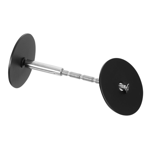 [BRSREFTRPMMRA3L4] Unomor Door Knob Plate Door Lock Hole Cover Plate Peephole Filler Stainless Steel Round for Home Security