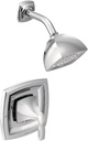 Moen Voss Chrome Posi-Temp Posi-Temp Pressure Balancing Shower Trim Kit, Valve Required, T2692