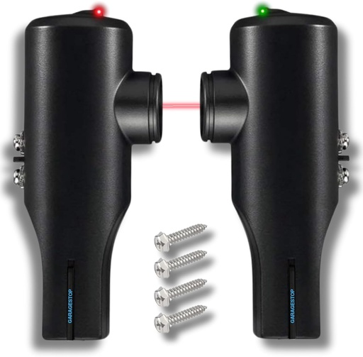 [BRSRAGTRBYCQO2AU] Garage Stop STB-B GSTB-R GSTB-BX Safety Beam Sensor Eyes ONLY (no Gate Bracket), Replacement for Genie Garage Door Sensors, Compatible with Genie Garage Door Openers Made After 1993