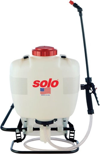 [BRSWIYTZOEDWEG32] SOLO 425 4-Gallon Piston Backpack Sprayer, Wide Pressure Range up to 90 psi