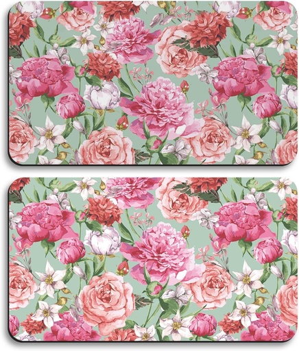 [BRSRMFQ3CQFQOH3K] 2 Pack Dish Drying Mat for Kitchen Counter, Coffee Maker Mat - 19.5x12Inch Ultra Absorbent and Non-Slip