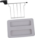 Ciieeo Electric Toaster Accessory Microwave Splatter Cover Toaster Machine Parts Oven Cover Breakfast Maker Lid