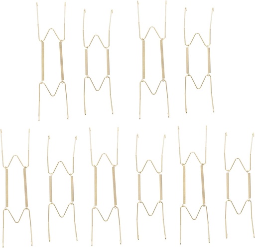 [BRSRABQYAV6WACY2] HOMSFOU 10pcs Invisible Dish Hanger Wall Hook Vertical Plate Holder for Decorative Plates Easy to Install for Art Displays and Collectibles