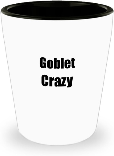 [BRSROH3QDN6AGYA4] EzGift Funny Goblet Crazy Shot Glass Musician Gift Instrument Player Present 1.5 Oz Shotglass