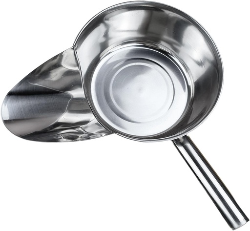 [BRSRA235CMCQK2AU] Generic Stainless Steel French Fry Scoop Kitchen Utensil for Easy Filling, 21cm Right