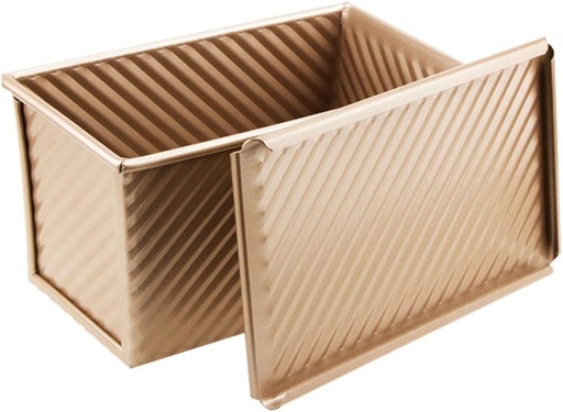 [BRSRAGAPOZ6BMHL4] Heavy Aluminized Steel Loaf Pan Non Stick Toast Mold Bread Toast Box Mold