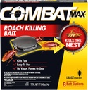 Combat Max Large Roach Killing Bait, 8 count (Pack of 1)