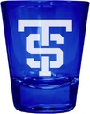 R and R Imports University of St. Thomas Engraved Full Color 2 oz Shot Glass Blue Officially Licensed Collegiate Product 2-Pack