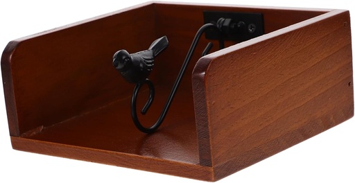 [BRSREYIDC4OWCEQ4] Flat Napkin Holder Storage Rack Stylish and Design for Table Napkins Convenient Access for Restaurants Cafes Kitchens Bars Space-saving Decor