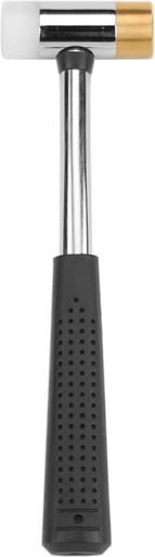 [BRSWIZQFAF7A4DA7] Wheeler 1" Nylon and Brass Hammer with Dual Heads for Gunsmithing