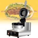 UFO Burger Maker Machine, Commercial Gelato Panini Press Machine, Ice Cream Filling Waffle Maker, Double-Sided Heating Burger Maker,220V