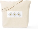 CafePress Daisies Tote Bag Natural Canvas Tote Bag, Reusable Shopping Bag