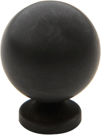[BRSWIYAOBINW2C3K] Baldwin 4960102 Round Cabinet Knob, Oil Rubbed Bronze