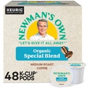 Newman's Own Organics Special Blend, Single-Serve Keurig K-Cup Pods, Medium Roast Coffee Pods, 48 Count