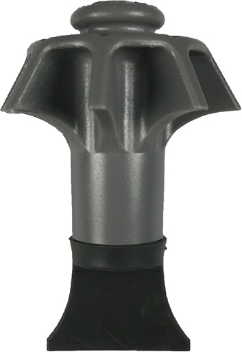 [BRSWG2QFOEMWY3DL] DANCO Disposal Genie Garbage Disposal Strainer | Kitchen Sink Drain Splash Guard | Food Scraper | Grey (10056) , Grey1