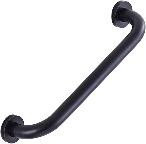 [BRSWGZL7AAGQI3LD] ELLO&ALLO Oil Rubbed Bronze Bathroom Shower Grab Bar, Home Care Bath Hardware (16 Inch)