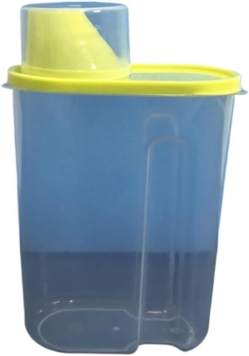 [BRSRAGIHDEFRGH32] Grain Storage Container Food Storage Container Cereal Dispenser Food Storage Container with Lid Rice Dispenser(Yellow,2.5L)