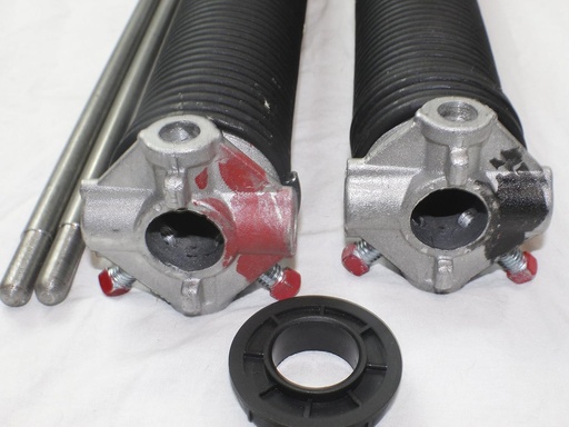 [BRSWIGD5PIOWY2TE] SS Pair of 192 X 1 3/4" X 19" - 30" Garage Door Torsion Springs with Winding Bars - Size 28.25