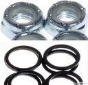 Dime Bag Hardware Skateboard Truck Axle Washers (Speed Rings) Nuts for Speed Bearing Performance