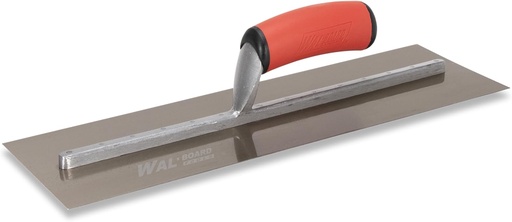 [BRSREZATCMNAYDYV] WALBOARD TOOLS 16 x 5 Inch Stainless Steel Plastering Trowel, Soft Handle, 046-016