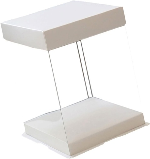 [BRSREFT6OR6AE3Y7] 1Pc Transparent Cake Box Birthday Cake Packaging Dessert Storage Box for and Display for All Desserts Stylish Design