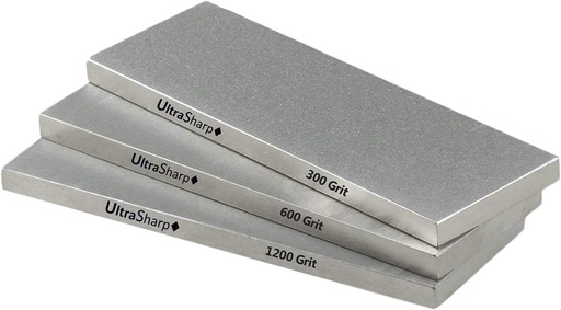 [BRSWIAICOACRAG3I] Ultra Sharp II Diamond Sharpening Stone Kit - Coarse/Medium/Extra Fine