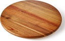 Acacia Wood Lazy Susan, Wood Turntable Tray Cabinet Organizer,14"