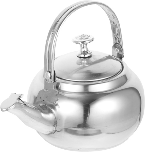 [BRSROAINBYBR6CQ7] VOSAREA Whistling Tea Kettle, Stainless Steel Teapot with Infuser Coffee Pot Fast Boiling Heat Water Tea Pot 14cm Tea Boiler Hot Water Kettle for Tea Coffee