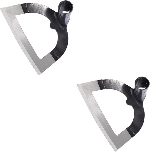 [BRSROZYDOVYQY3D2] 2pcs Steel Hoe Garden Hoe for Weeding Hand Weeding Tool Weeding Hoe Garden Tool Weeding Tools Gardening Garden Hoes for Weeding Steel Weeding Hoe Outside Garden Hoe Gardening Tools